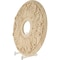 Ekena Millwork Carved Florentine Ceiling Medallion, Maple (Fits Canopies up to 5 3/8"), 16"OD x 3 7/8"ID x 1 1/8"P CMW16FLMA - alternate 3